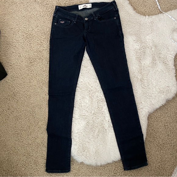 Hollister Dark Wash Jeans Size 3Short - Picture 1 of 6